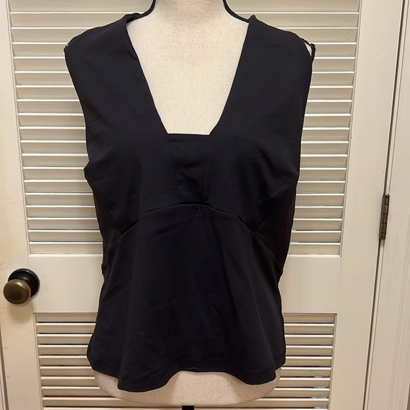 ANTHROPOLOGIE Halter Top in Black, Size 3X, NWT - Picture 3 of 13